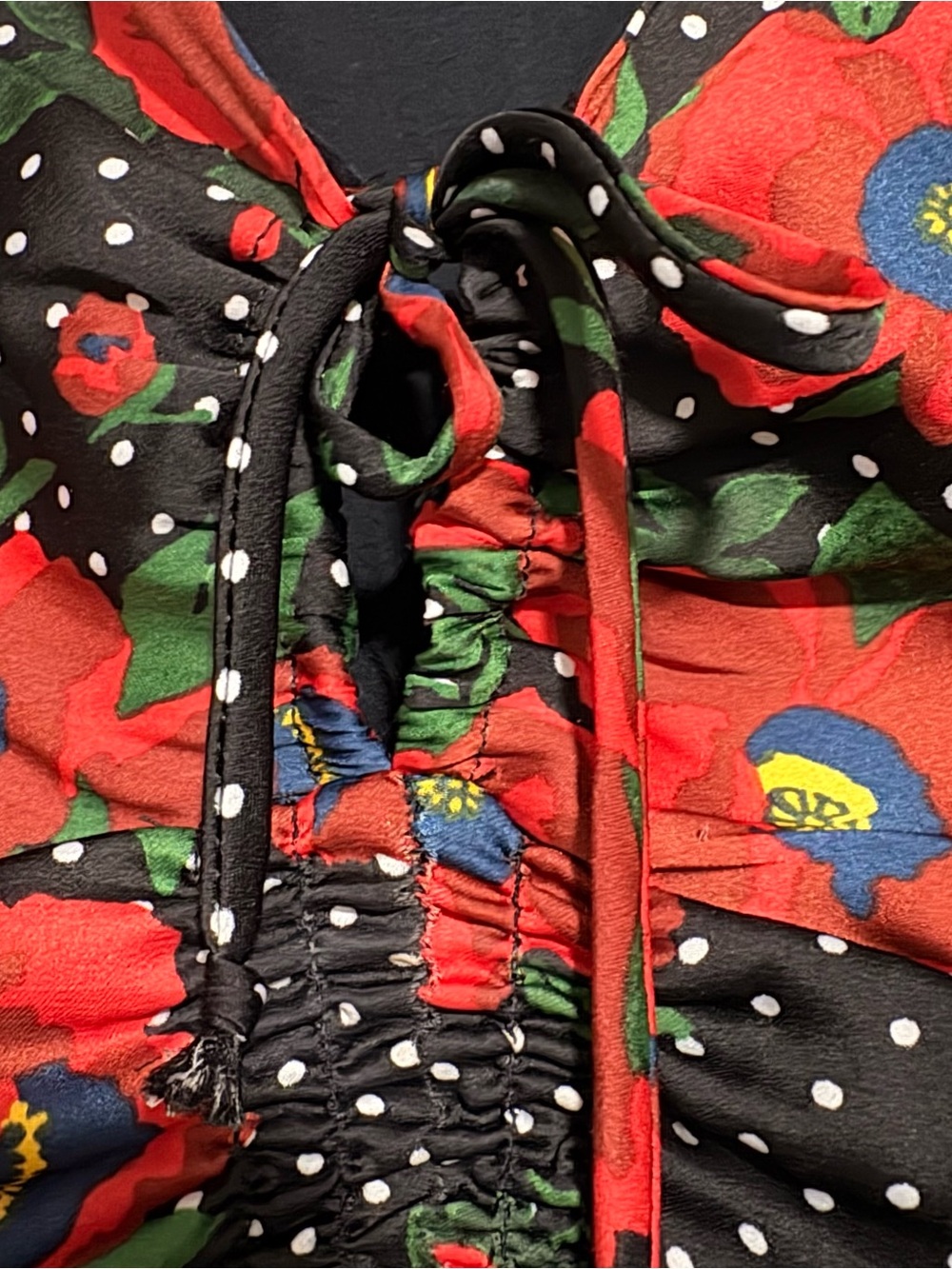 Free People Morning Light Mini Dress With Poppy Floral Print - Picture 5 of 10